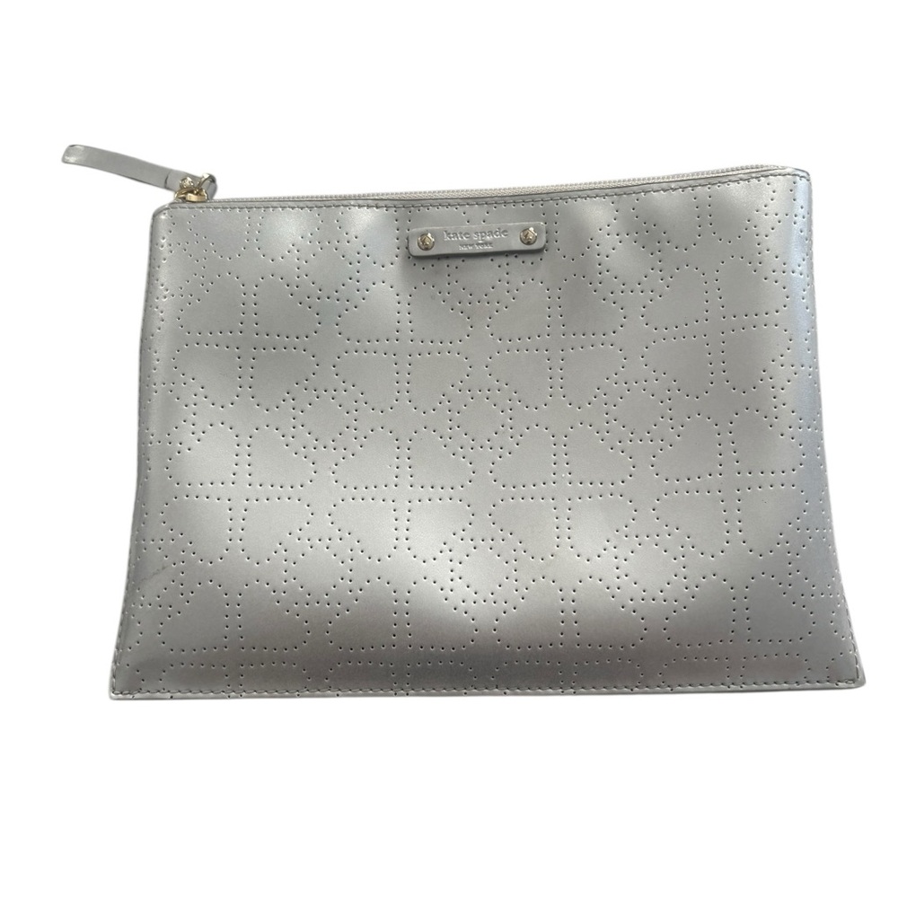Kate Spade Silver Clutch Bag